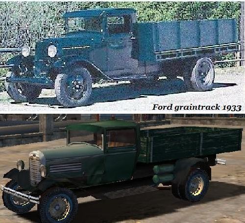 Ford graintrack 1933