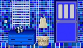 Прохождение игры Escape Blue Bathroom